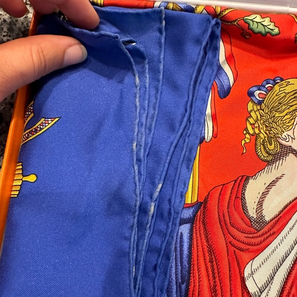 Hermes Republique Francaise Liberte Egalite Fraternite Scarf, Carre 90 - Picture 6 of 9